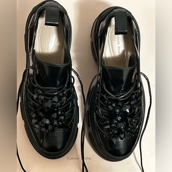Simone Rocha Platform Brogues - Calf Leather - EU37 - Picture 2 of 5